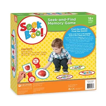 MindWare Seek-a-Boo Matching Game for Toddlers and Kids