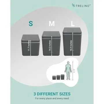 TRELINO Portable Toilet for Camping - Odorless & Compact