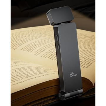 Rechargeable 86lux Reading Light for Night Readers