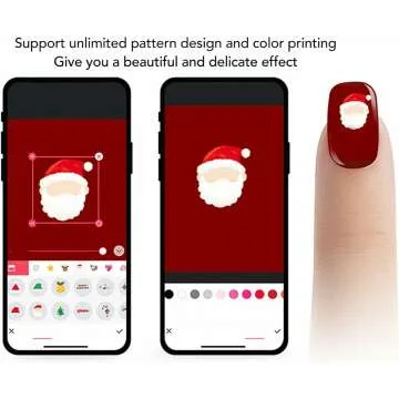 Portable Smart Nail Art Printer for DIY Designs