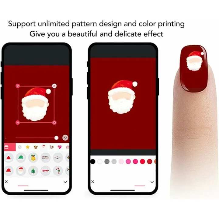 Portable Smart Nail Art Printer for DIY Designs
