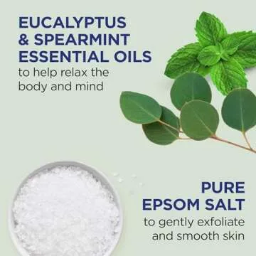 Dr Teal's Epsom Salt Scrub with Eucalyptus & Spearmint
