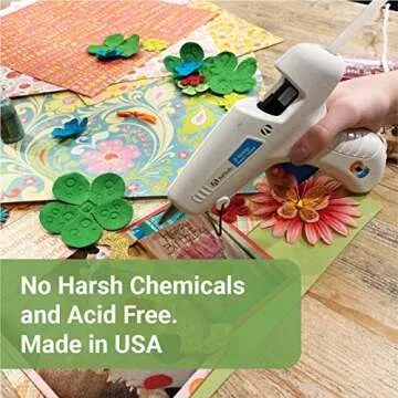 AdTech Crystal Clear Glue Sticks for All Crafting Needs