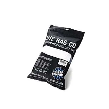 The Rag Company - Dry Me A River - Professional Korean 70/30 Blend Microfiber Waffle-Weave Drying & Detailing Towels, Soft Suede Edges, 390GSM, 20in x 40in, White (2-Pack)