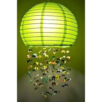 Supla 20 Pack Chinese White Paper Lantern Hanging Paper Lanterns White Round Paper Lanterns 4” 6” 8” 10” 12” White Hanging Lanterns Wedding Party Decorations