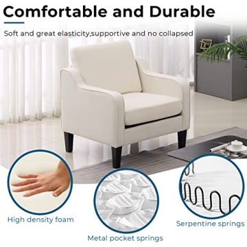 Stylish VINGLI Mid Century Modern Accent Chair for All Spaces