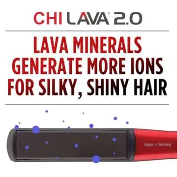 CHI Lava 2.0 Flat Iron for Smooth Hair Styling