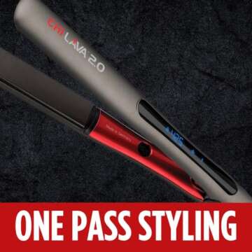 CHI Lava 2.0 Flat Iron for Smooth Hair Styling