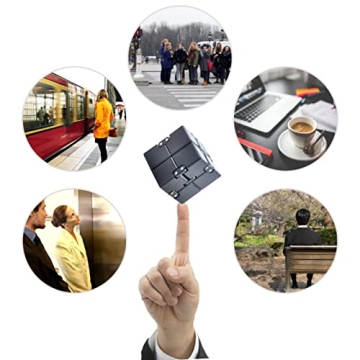 Infinity Cube Sensory Fidget Toy for Stress and Focus