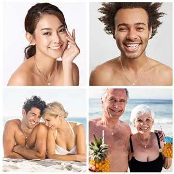 White Glass Evil Eye Necklace in 925 Sterling Silver 20 Inch