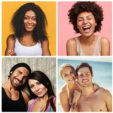 White Glass Evil Eye Necklace in 925 Sterling Silver 20 Inch