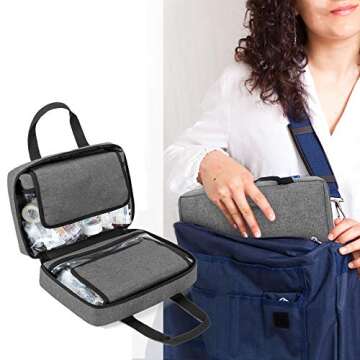 Trunab Small First Aid Kit Bag for Emergency Preparedness