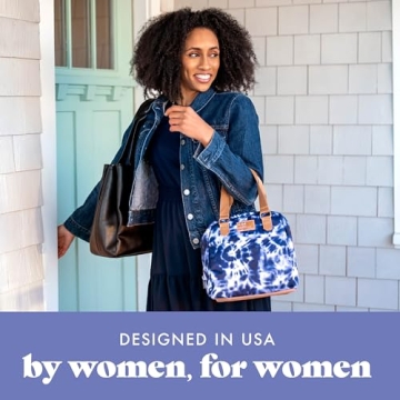 Fit & Fresh Insulated Lunch Bag for Women with Containers