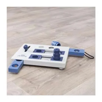 TRIXIE Mini Mover Dog Puzzle Toy, Advanced (Level 3) Strategy Game, Dog Activity Treat Toy for Dogs