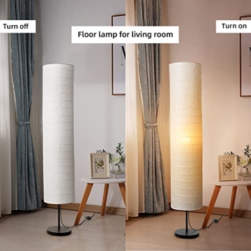 Modern Dimmable Floor Lamp with Adjustable Brightness