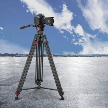 Avella VH501 Video Tripod - Durable 72" Heavy Duty Support