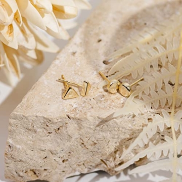 Stylish PAVOI Gold Plated Earrings for Sensitive Ears