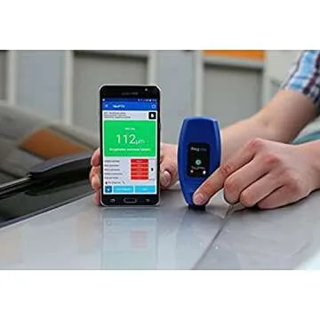 NexDiag NexPTG Professional Best Clear Coat Measure Tool for Automotive Paint Thickness Measurement Gauge | Paint Depth Gauge | Automatic Shutdown | Bluetooth Connectivity