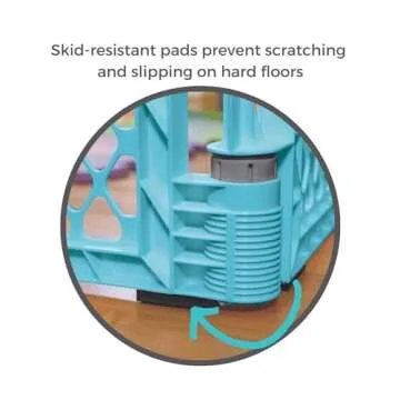 Toddleroo Superyard 6 Panel Play Yard - Safe, Portable & Versatile