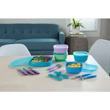 NUK Kiddy Cutlery Forks for Toddlers, Safe & Durable