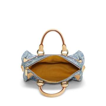 Louis Vuitton, Pre-Loved Blue Monogram Denim Neo Speedy, Blue