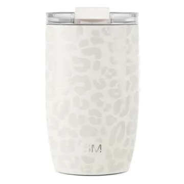 Simple Modern Travel Coffee Mug Tumbler with Flip Lid | Reusable Insulated Stainless Steel Cold Brew...