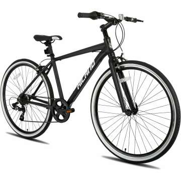 Hiland Hybrid Bike - Urban Commuter for Adults