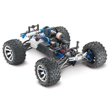 Traxxas Revo 3.3: 4WD Powered Monster Truck (1/10 Scale), Blue
