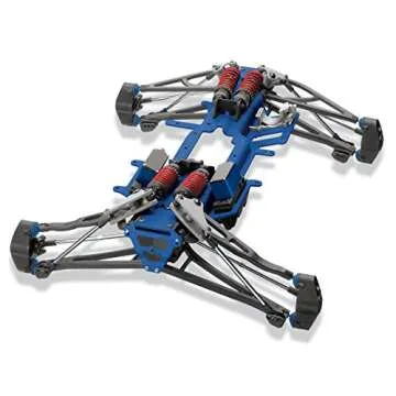 Traxxas Revo 3.3: 4WD Powered Monster Truck (1/10 Scale), Blue