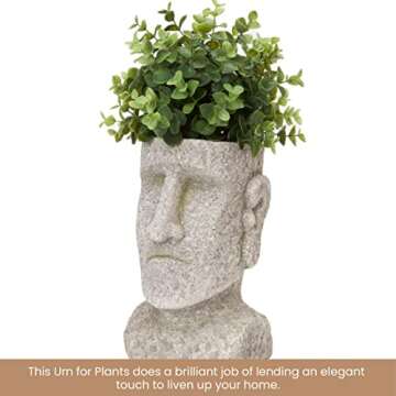 Easter Island Planter - Unique Indoor/Outdoor Decor