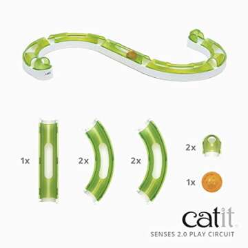 Catit Senses 2.0 Interactive Cat Toy for Endless Fun