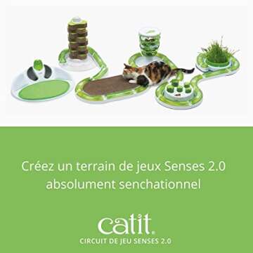 Catit Senses 2.0 Interactive Cat Toy for Endless Fun