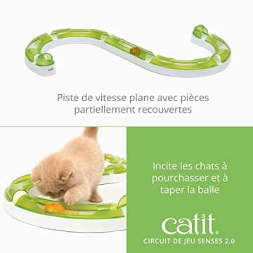 Catit Senses 2.0 Interactive Cat Toy for Endless Fun