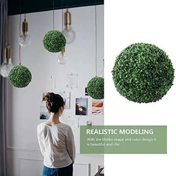 Ochine Topiary Balls for Decorative Indoor Outdoor Use