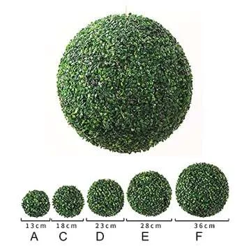 Ochine Topiary Balls for Decorative Indoor Outdoor Use
