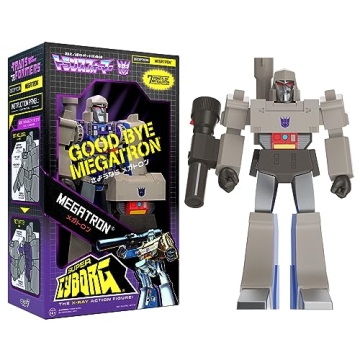 Super7 Super Cyborg Transformers Goodbye Megatron - 12" Transformers Action Figure with Accessory Cl...