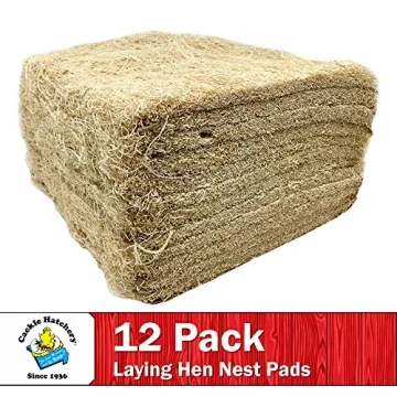 Excelsior Nest Box Pads for Chickens - Eco-Friendly Liner 12 Pack