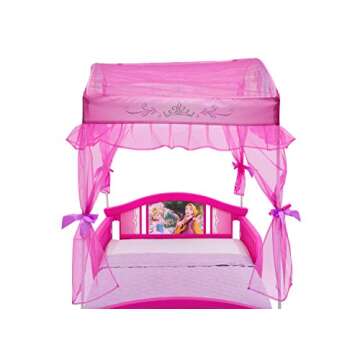 Delta Children Canopy Toddler Bed, Disney Princess
