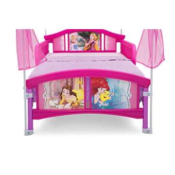 Delta Children Canopy Toddler Bed, Disney Princess
