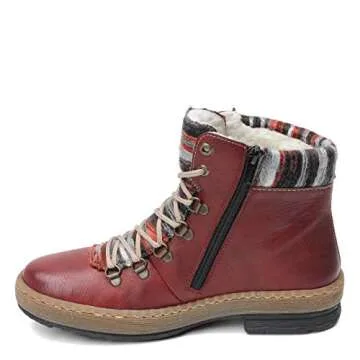Rieker Z6741 Felicitas 41 Wine/Rot/Grau/Basalt EU 39 (US Women's 8) M