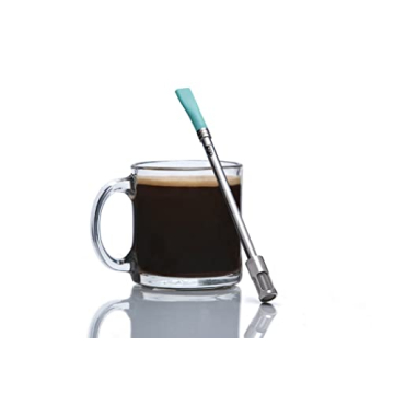 JoGo - The Original Coffee and Tea Brewing Straw - Portable Coffee Maker - Stainless Steel Single Se...