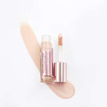 Revolution Beauty, Conceal & Define Concealer, Full Coverage & Lightweight, Long-Lasting Matte Finish, Vegan & Cruelty Free, C3 Fair to Light Skin Tones, 0.14 Oz.