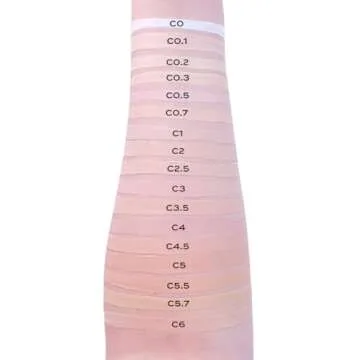 Revolution Beauty, Conceal & Define Concealer, Full Coverage & Lightweight, Long-Lasting Matte Finish, Vegan & Cruelty Free, C3 Fair to Light Skin Tones, 0.14 Oz.