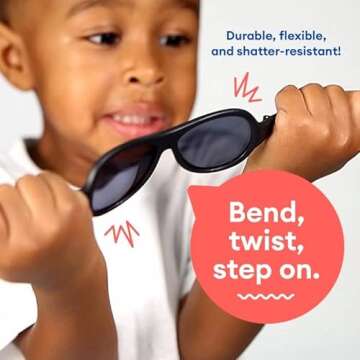 Babiators Original Keyhole: Tortoise Amber Kids Sunglasses