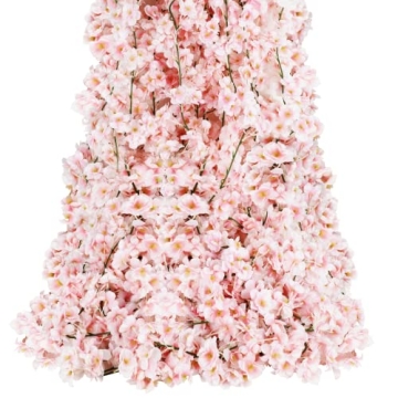 Elegant Cherry Blossom Garland for Weddings and Decor