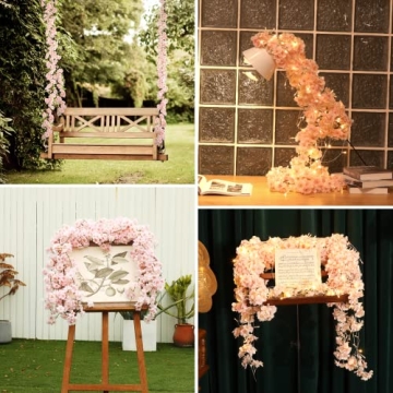 Elegant Cherry Blossom Garland for Weddings and Decor