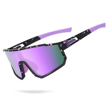 MVPTGRS Kids Sport Sunglasses - Ideal for Baseball & Cycling Ages 8-14