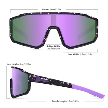 MVPTGRS Youth Sport Sunglasses for Ages 8-14