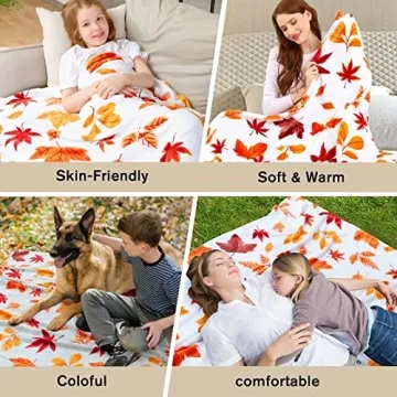 inhand Fall Throw Blanket for Cozy Autumn Vibes