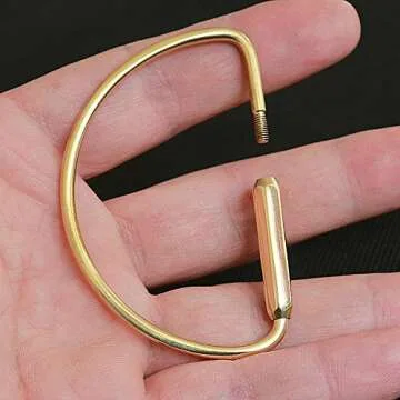 Stylish and Durable Brass Key Holder for Everyday Use